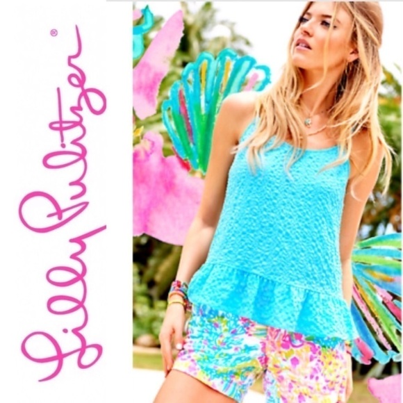 Lilly Pulitzer The Callahan Coral Print Shorts - Picture 14 of 14